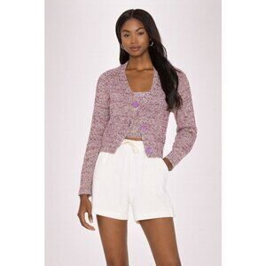 NWT Lovers + Friends Marlene Cardigan Purple